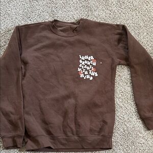 Brown Crewneck Sweater